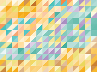 Geometric Mosaic Background. Vector design