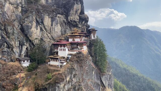 Tiger Nest Temple in Paro, Bhutan.