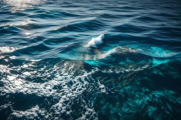 Fototapeta premium dolphin in the water