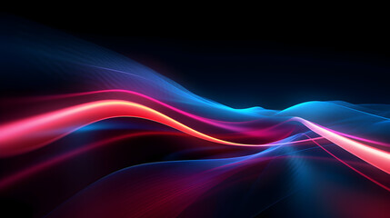 "Chromatic Harmony: In the Cosmic Symphony of Orange and Blue, Light Tails Illuminate the Night, Crafting a Captivating Visual Sonata for Your Screensaver Oasis