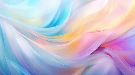 Obraz premium colourful gradient wavy lines background 