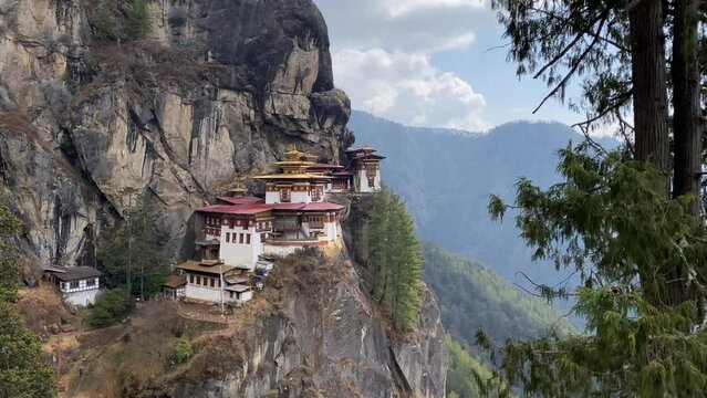 Tiger Nest Temple in Paro, Bhutan.