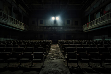Eerie Auditorium Atmosphere