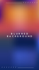 Abstract Background blue orange color with Blurred Image is a visually appealing design asset for use in advertisements, websites, or social media posts to add a modern touch to the visuals.