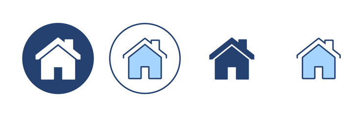 House icon vector. Home sign and symbol