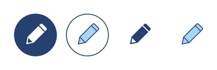 Pencil icon vector. pen sign and symbol. edit icon vector