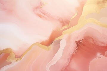 Background with fluid art texture. Backdrop with abstract mixing paint effect. Liquid acrylic artwork that flows and splashes. Mixed paints for interior poster. Peach fuzz - color of the year 2024 