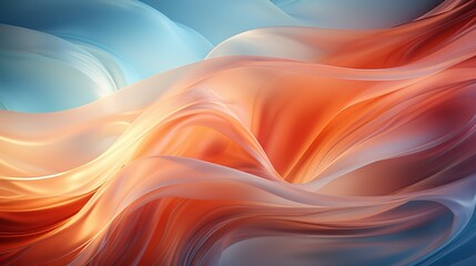 minimalist elegant wave silk gradient background