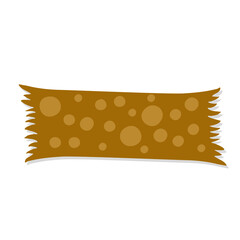 Cute Washi Tape Vector Illustration