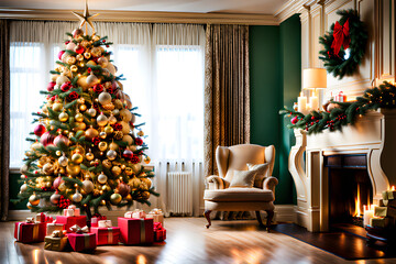 a beautiful Christmas tree.
Generative AI.