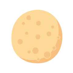 Moon Vector Illustration 