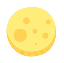 Moon Vector Illustration 