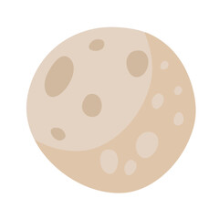 Moon Vector Illustration 