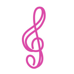 Vector Musical Notes Icon Illustration 