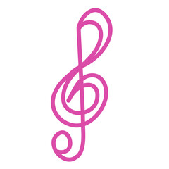 Vector Musical Notes Icon Illustration 