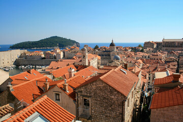 Fototapeta na wymiar Dubrovnik and Lokum