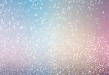 Abstract glittering lights with a gradient from blue to brown
