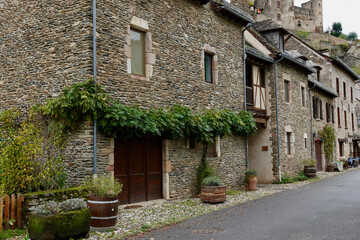Fototapeta na wymiar traditional French village