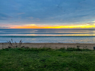 St Andrews, Scotland - September 22, 2023: The rugged shoreline around the region of St Andrews...