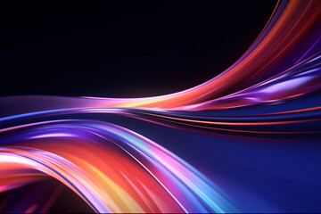 abstract graphic line motion energic, sporty, technology, 3D illustration