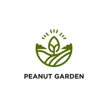 peanut garden logo icon