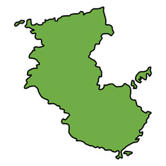 ラフな和歌山県