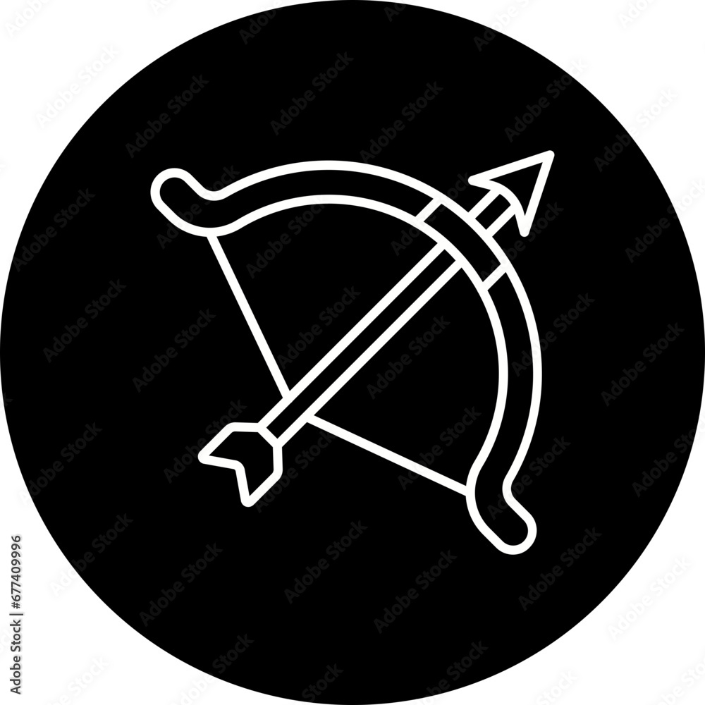 Sticker Archery Icon