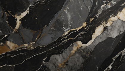 Black Marble Background: Elegant and Luxurious Design - Explore the Opulence of this Stylish Black...