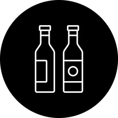 Wine Bottles Icon