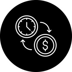 Time Is Money Icon