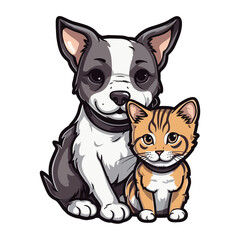 cat and dog