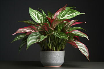 Aglaonema is one type of ornamental plant which is also known as Chinese Evergreen. This plant grows very well in the tropics. Aglaonema commutatum is allegedly able to bring positive energy