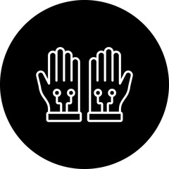 Obraz premium Gloves Icon