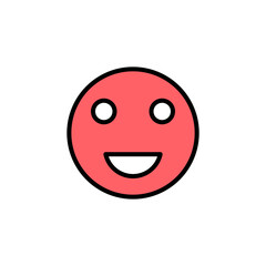 smile icon set illustration. smile emoticon icon. feedback sign and symbol