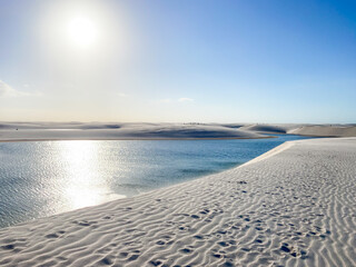 dunes and sky, brazil