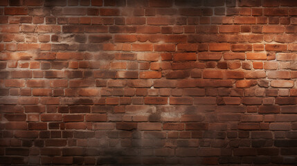 Dirty old red brick texure background image