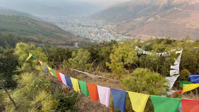 Hiking through Tiger Nest Temple, Paro, Bhutan.