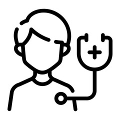 patient Line Icon