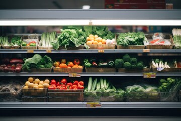 Obraz premium Food in the supermarket