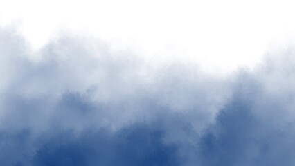 Blue smoke background 