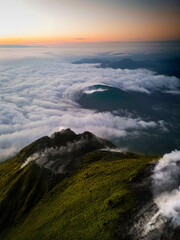 Incredible view of a Arenal Volcano in Costa Rica
