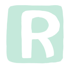 lettering pastel color