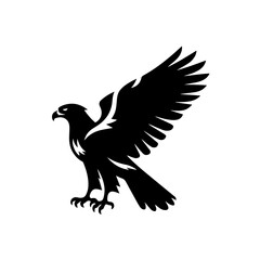 Fototapeta na wymiar Hawk Vector Logo Art