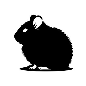 Hamster Vector Logo Art