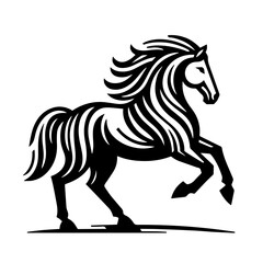 Fototapeta na wymiar Horse Vector Logo Art