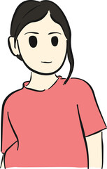 Flat Women Vector Element