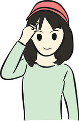 Flat Women Vector Element