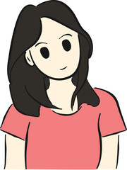 Flat Women Vector Element