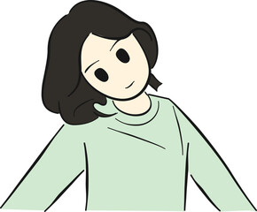 Flat Women Vector Element