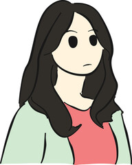 Flat Women Vector Element